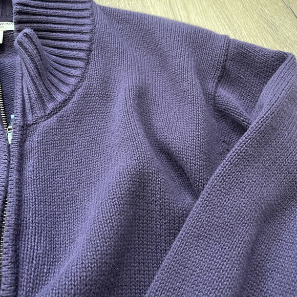 Pair bundle lot goodthreads mid weight sweaters cardigan quarter zip M L - Picture 3 of 5